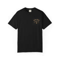 19th Hole Caddie Co. T-Shirt — Golf Retro Western Pocket & Back Logo