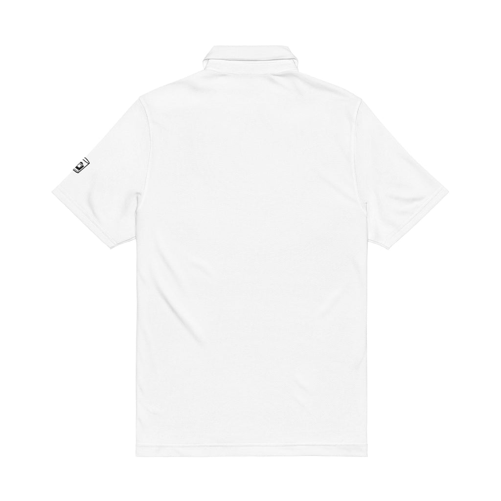 Embroidered Golf Polo Shirt – White Performance Under Armour® Style