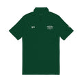 Embroidered Men's Golf Polo - Forest Green Under Armour Style